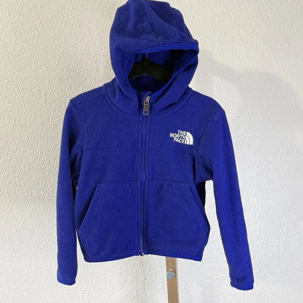 The North Face Kids Royal Blue Fleece Hoodie
